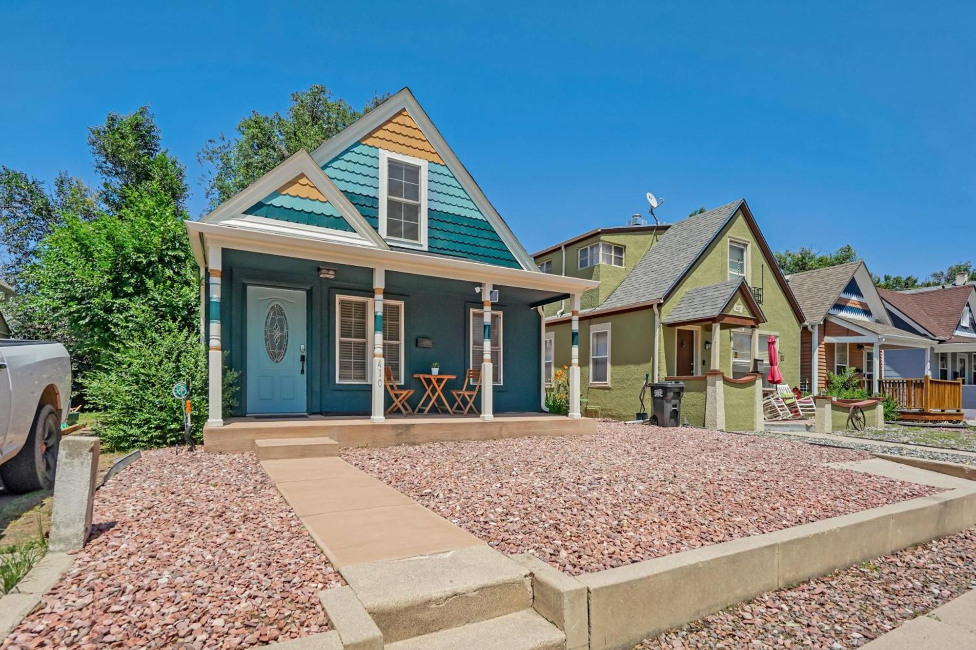 Villa Neighborly Heights - Downtown King Bbq Fire Pit Colorado Springs Exterior foto